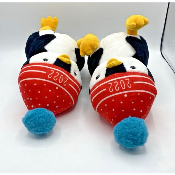 Hallmark Penguin Plush 2022 Stuffed Animal 11" Christmas Winter Lot of 2 HTF - Picture 5 of 16